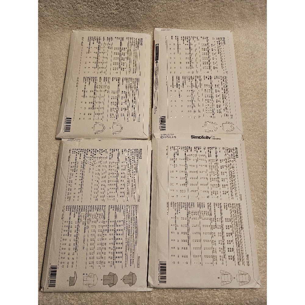 Simplicity R12140 R12141 R12142 R12143 Sewing - Picture 2 of 10